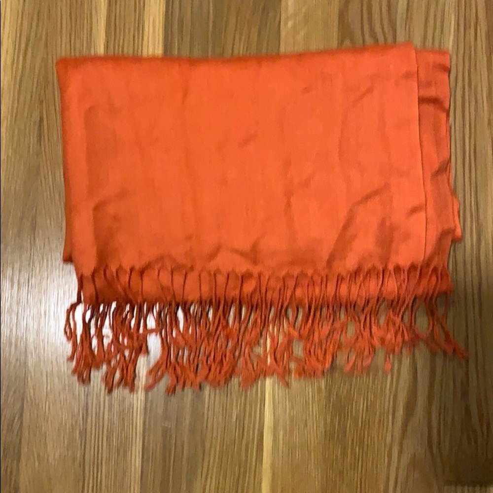 Orange scarf/pashmina